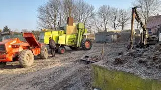 Zakup kombajnu claas mercator, załadunek i rozładunek wraz z oględzinami.