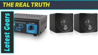 Compact Audio Power Combo: Pyle PCA1.5 Amplifier + PCB3BK Bookshelf Speakers Review