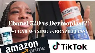 SUGAR WAX vs BRAZILLIAN&hellip; NUMB 520/ Ebanel 520 vs Dermoplast?! Does it work?! Amazon Find???