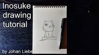 Inosuke drawing tutorial | by Johan Liebert arts | Easy and step by step  #art#sketch#inosuke#anime