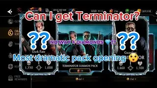 Most dramatic terminator pack opening