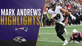 Highlights: Every Mark Andrews Catch in Two-Touchdown Game | Baltimore Ravens