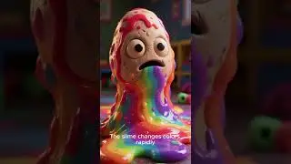 Watch Out! A Magical Slime Monster Terrorizes Your Favorite Toy Characters! 🪄✨