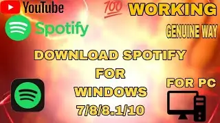 Spotify download for windows 7 (new trick) #tricks #spotify #windows10 #windows11 #windows7 #2024