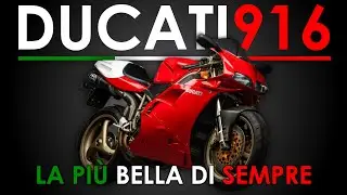 DUCATI 916, storia COMPLETA della MOTO che ha inventato una nuova idea di SUPERBIKE! (996/998/748)