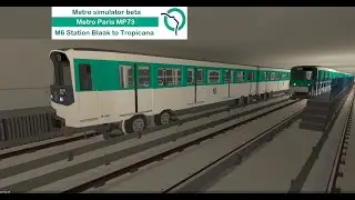 Metro simulator beta Paris MP73