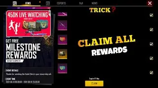 Claim All FFWS Live Watching Rewards | Free Fire Today New Event | Free Fire World Series 2021