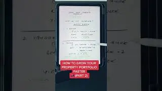 Grow Your Portfolio Faster (Part 2) #shorts #realestate