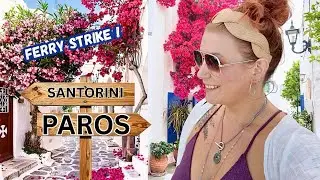 First Time in Paros 🇬🇷 | Ferry Strike Chaos & Greek Island Hopping Reality