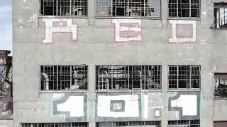 Graffiti  at the top of Silo #5