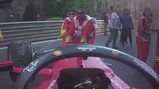 &ldquo;I am Stupid&rdquo; Charles Leclerc onboard Full Q2 Azerbaijan GP 2019
