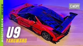 Review: CaDA RC 1:8 YangWang U9 (3671 pieces) BYD C64011W Remote Control