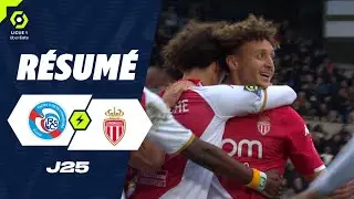 RC STRASBOURG ALSACE - AS MONACO (0 - 1) - Highlights - (RCSA - ASM) / 2023-2024