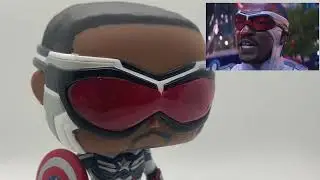 Anthony Mackie dawns the uniform of Captain America in the Falcon & the Winter Soldier w this Funko!