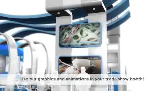 Trade show booth animation