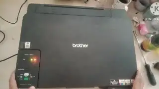 Brother DCP T220 red and green light on