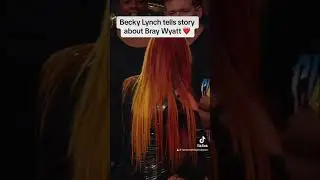 Becky lynch tells a story about Bray Wyatt at wwe raw ❤️