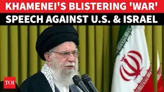 FULL: Khamenei's Roaring Speech That Shook U.S. & Israel Amid Iran War Threat | 'Will Crush You...'