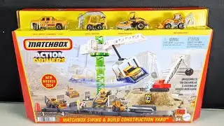 Новая сборная площадка Matchbox Action Drivers 2024 года! Открытие и осмотр!