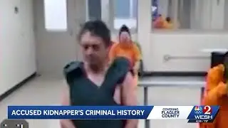 Alleged kidnapper in Central Florida has long criminal history