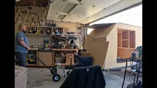 DIY Squaredrop camper build - Part 17: Where have I been?  Prepping for fiberglass/epoxy
