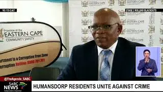 Safety campaign urges Humansdorp residents in the Eastern Cape to unite against crime