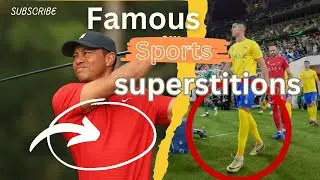 The Craziest Pre Game Rituals of Famous Athletes