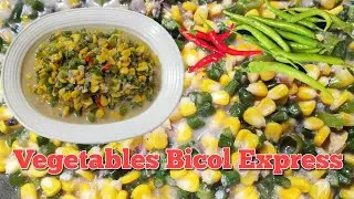 How to Cook Vegetables Bicol Express | no meat recipe #TastetheBestbyNorie #Vegetablerecipe
