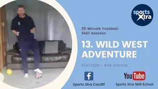 13.  30 Minute Home Football Skill Session Cowboys Rob Oyston 3:4:2020