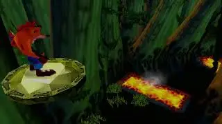 [PS1 4K] Crash Bandicoot: Warped - 11 - Dino Might! Gems