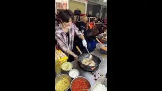 🔴 LIVE: Young Chinese Chef Stir-Frying Rice Noodles | Street Food POV in Action China