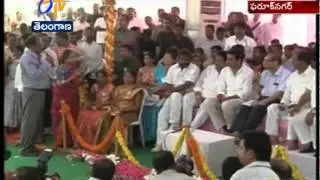 Governor ESL Narasimhan Participates In Grama Jyothi Programs At Farooknagar
