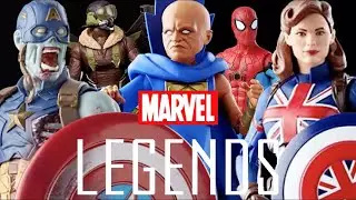 Marvel Legends Disney+ Wave 2! What If & Loki! New MCU Vulture! The Watcher! Zombies! Captain Carter