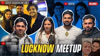 Stan Fest - Biggest Creator Meetup in Lucknow Palasio Mall || Full Vlog I| Youtubers Meetup |