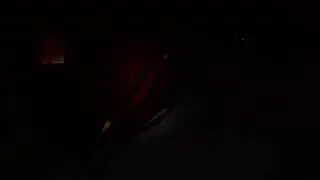 Ice Fishing at Night
