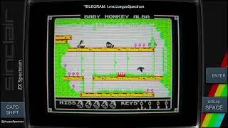 Baby Monkey Alba | Spectrum Games 128k HOMEBREW (Spectrum AGD Video Games) Zx Spectrum Sinclair
