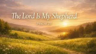 The Lord Is My Shepherd – Psalm 23 | Worship Song
