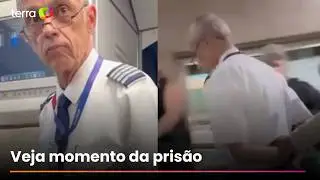 Piloto da Latam &eacute; preso dentro de avi&atilde;o em Congonhas suspeito de integrar rede de abuso de menores