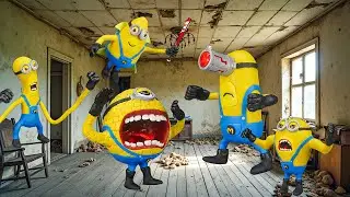 AMAZING!! I Catches All The DESPICABLE ME 4 - Mega Minions Parody in Real Life