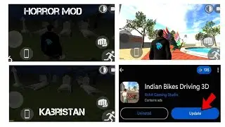 👻 Indian Bike Game | Horror Mod Full Gameplay | 😱🏍️ New cheat code #uplode @AMDahem kabristan add 