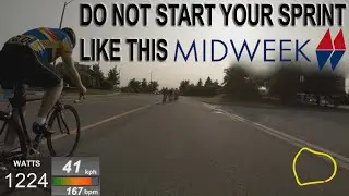 Do NOT Start Your Sprint Like This...(Midweek Crit Series) Race Analysis