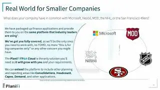 FP&A Cloud Overview