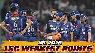 LSG 3 Weakest Points For IPL 2026 || Lucknow super Giants 