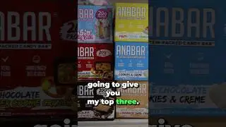 My top 3 Anabar flavors!  #anabar #fitness #health #proteinbar #protein