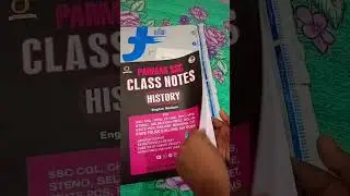 Parmar SSC Class Notes History 3.0 #parmarians #unboxing #parmarsir 🙏❣️🥰
