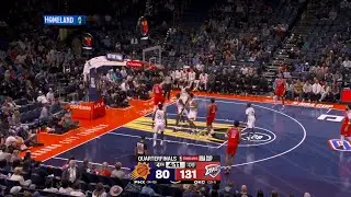 Branden Carlson with the flush