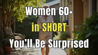 How Women Over 60 Wear SHORTS and Still Look ELEGANT