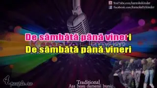 Din Folclor - Aşa beau oamenii buni (eKaraoke by kinder)
