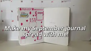 Make my September journal spread with me!!!