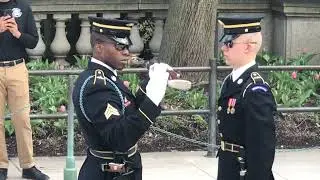 Tomb of the Unknowns, full ceremony